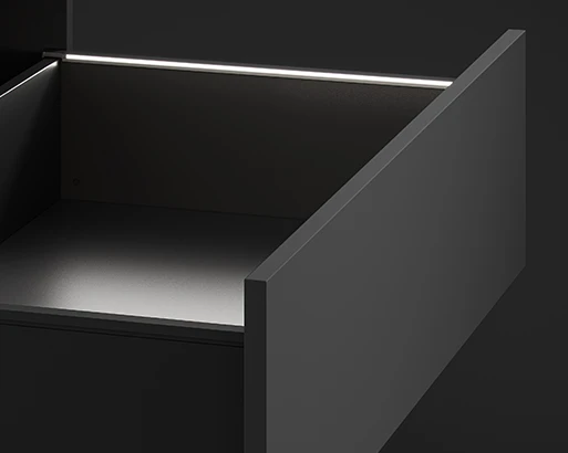 ПРОФИЛЬ С АКЦЕНТНОЙ ПОДСВЕТКОЙ ДЛЯ ЯЩИКА LEGRABOX