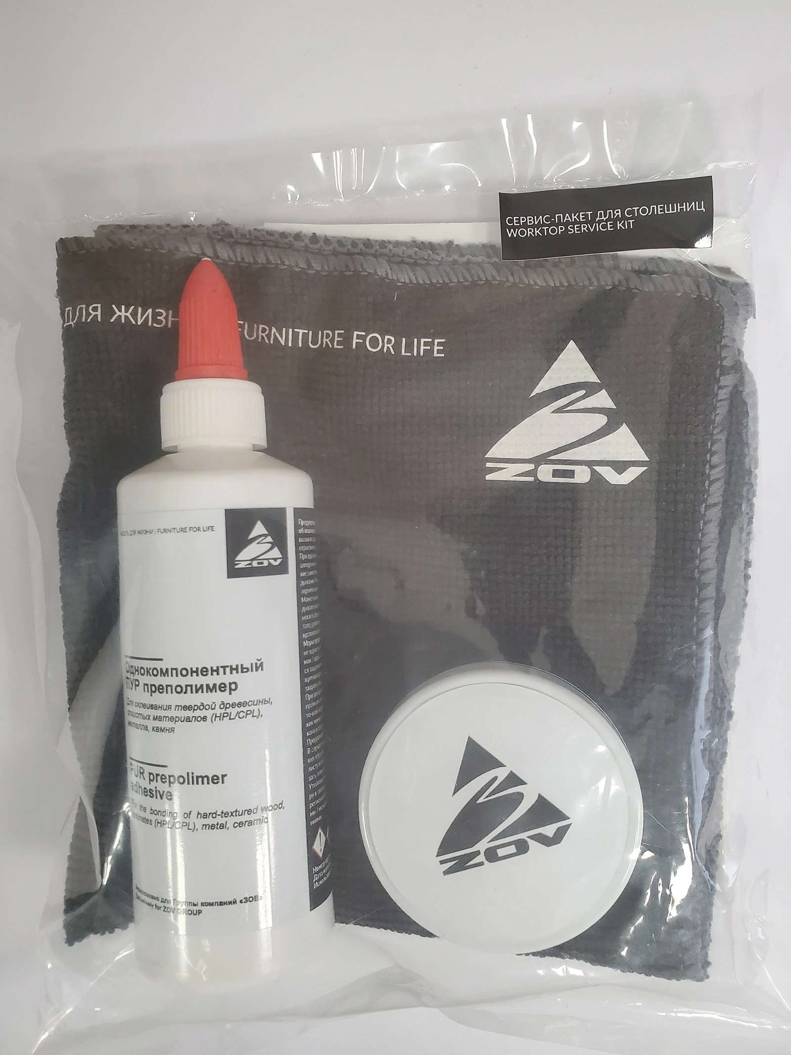 сервис-пакет ЗОВ для столешниц